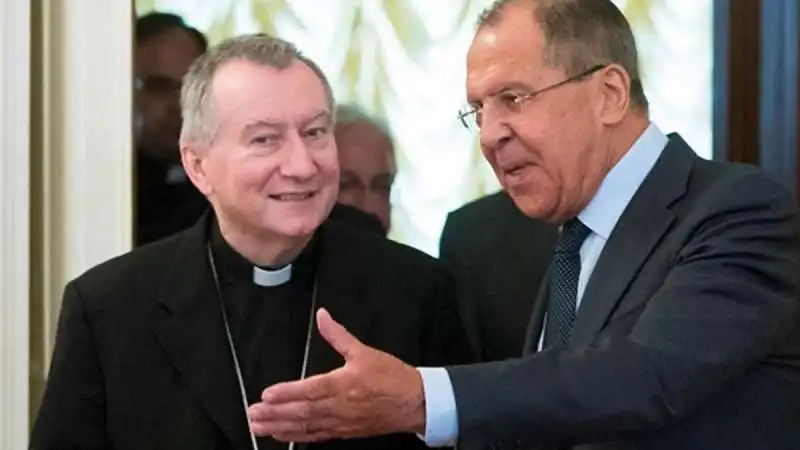 SERGEY LAVROV PIETRO PAROLIN 