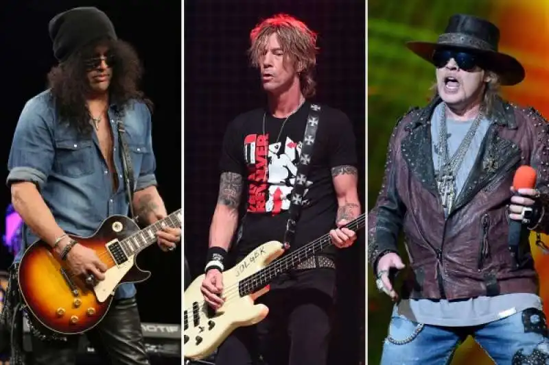 slash duff mckagan axl rose 2022