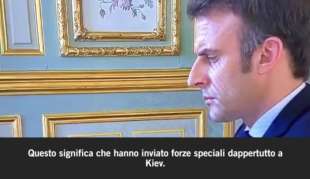 telefonata zelensky macron la mattina dopo l'invasione 1