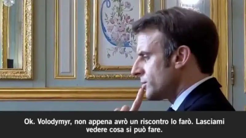 telefonata zelensky   macron la mattina dopo l'invasione   5