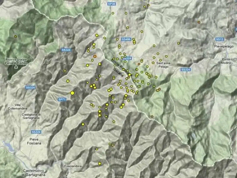 TERREMOTO IN TOSCANA