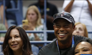 tiger woods alla partita di serena williams