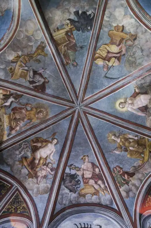 4 sala dello zodiaco in casa degli atellani