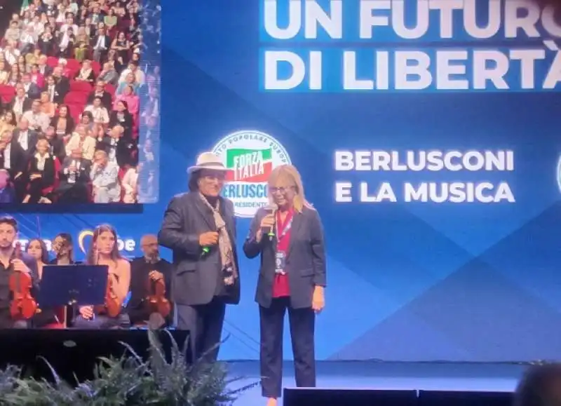 al bano e rita  dalla chiesa   berlusconi day  