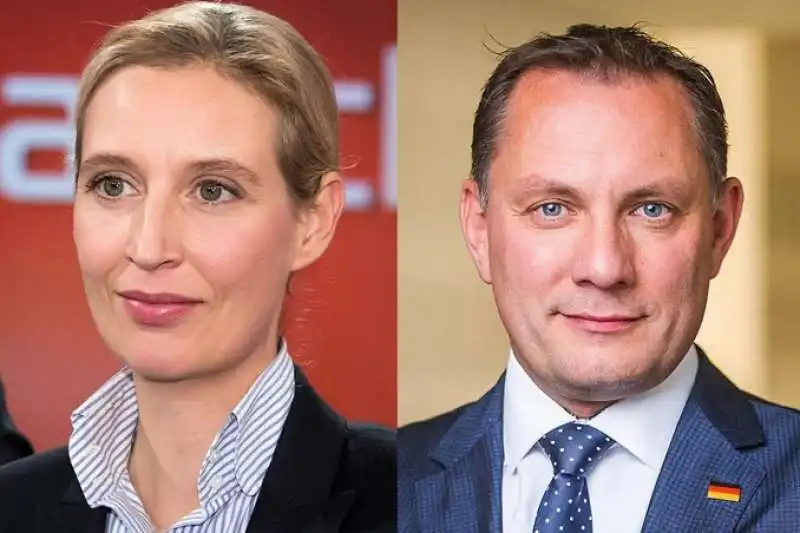 alice weidel e tino chrupalla 