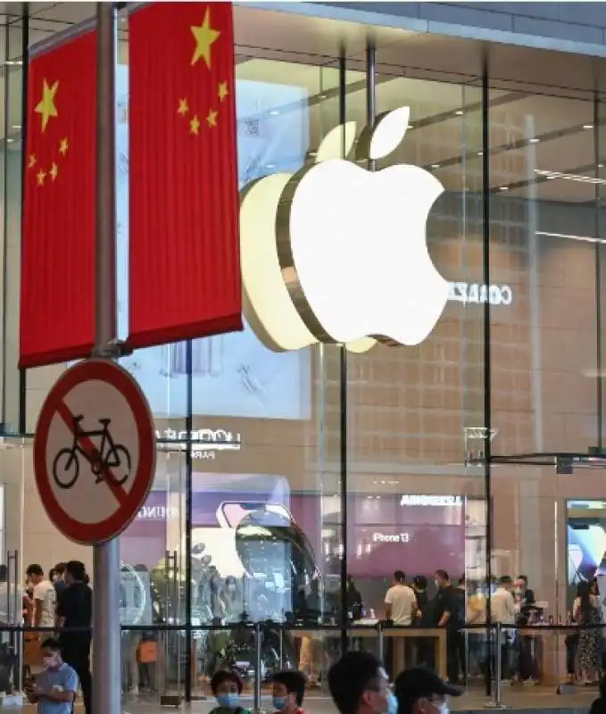 apple storie in cina