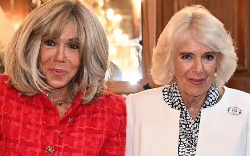 brigitte macron e camilla parker bowles 2