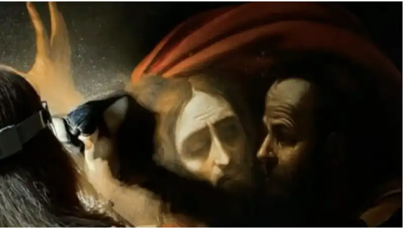 caravaggio prima versione della presa di cristo