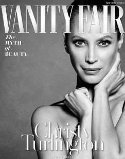 christy turlington sulla copertina di vanity fair