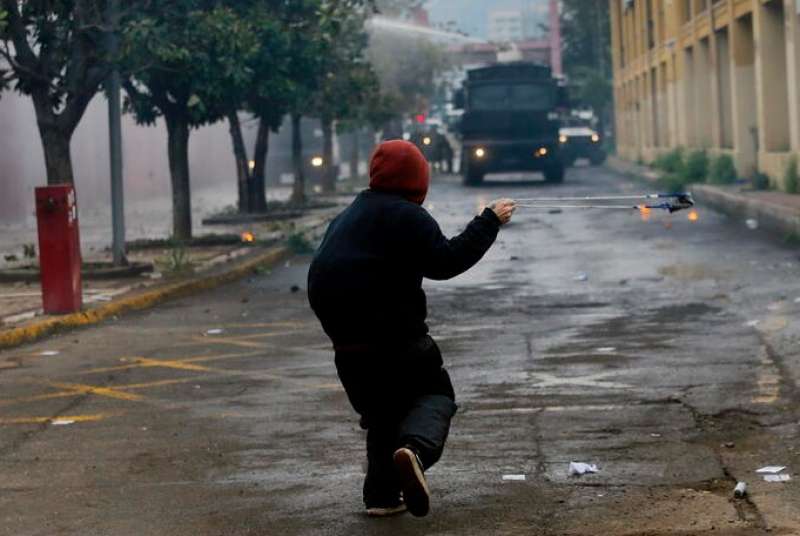 CILE - SCONTRI ALLA COMMEMORAZIONE DELLE VITTIME DEL REGIME DI PINOCHET