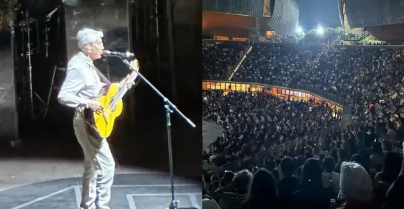 CONCERTO DI CAETANO VELOSO A ROMA 