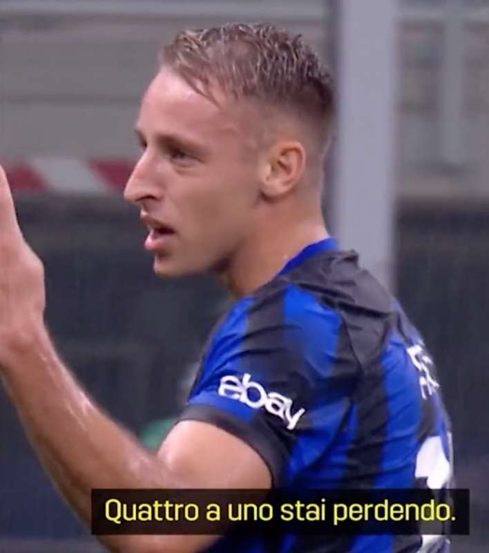 davide frattesi zittisce rafael leao.