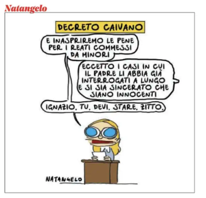 DECRETO CAIVANO - VIGNETTA BY NATANGELO 