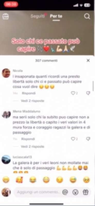 detenuti usano i social in carcere 7