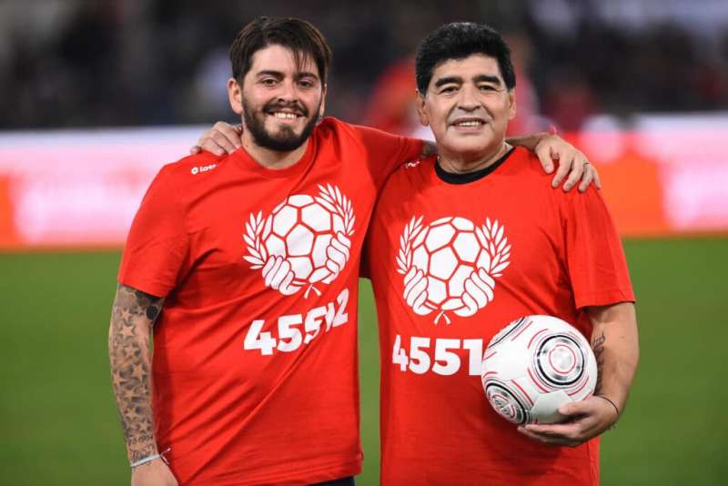 diego armando maradona e diego junior