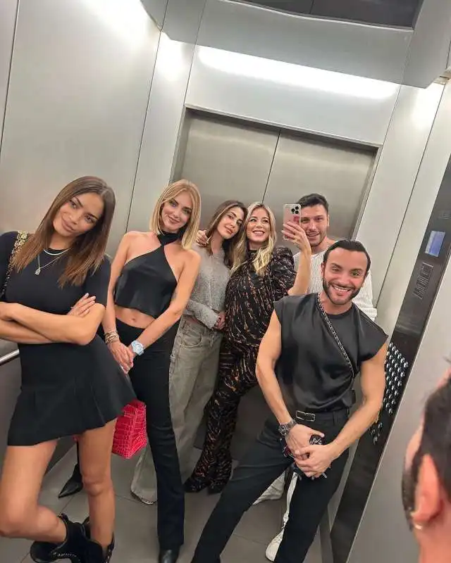 ELODIE CHIARA FERRAGNI FRANCESCA MUGGERI DILETTA LEOTTA Manuele Mameli Fabio Maria Damato