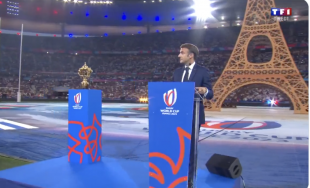 emmanuel macron fischiato all inaugurazione dei mondiali di rugby