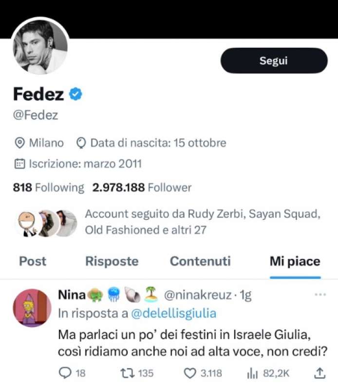 fedez contro giulia de lellis