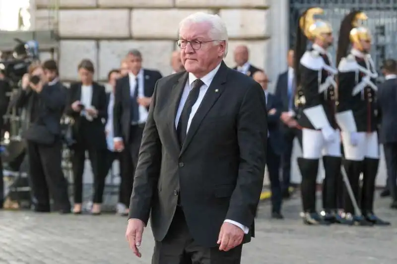  Frank-Walter Steinmeier ai funerali di giorgio napolitano 