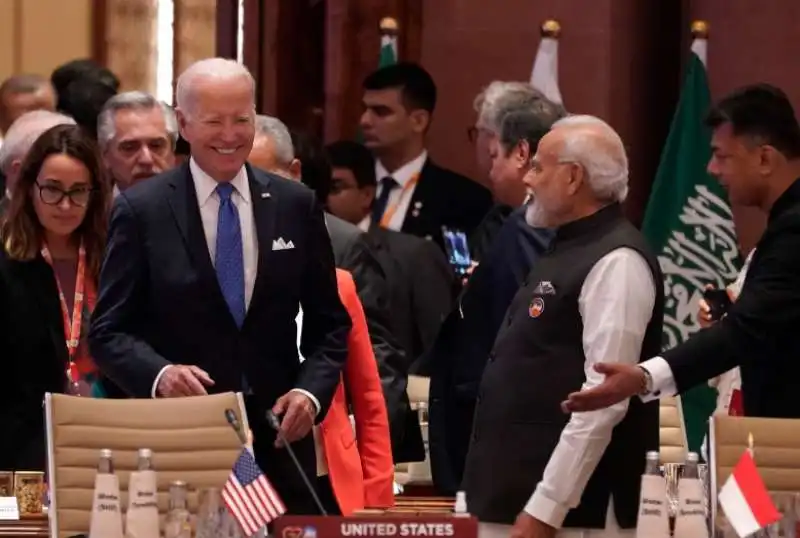 G20 DI DELHI - BIDEN E MODI