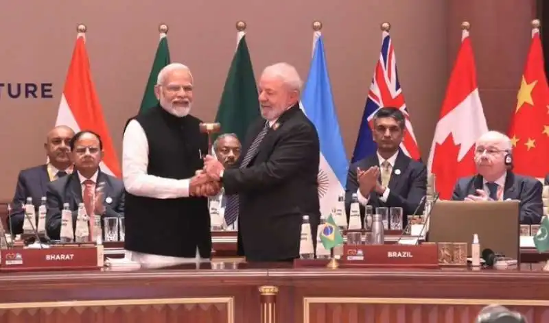 G20 DI DELHI - MODI E LULA