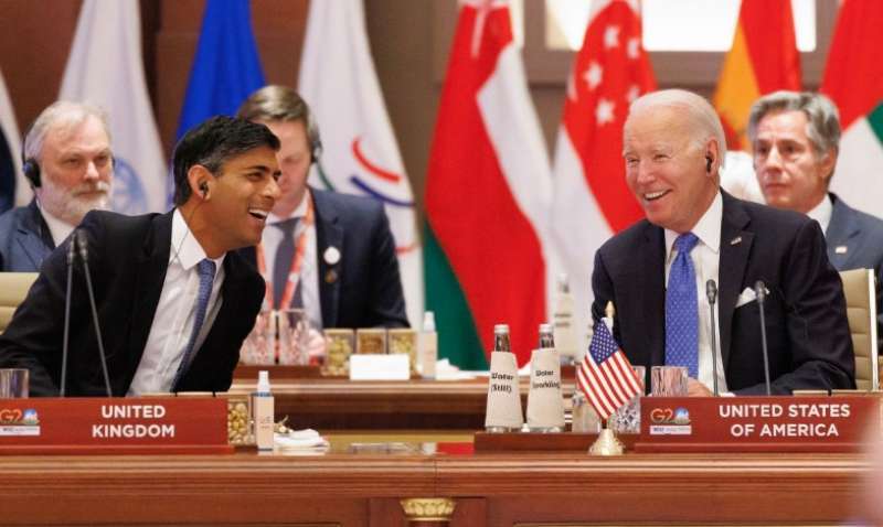 G20 DI DELHI - SUNAK E BIDEN