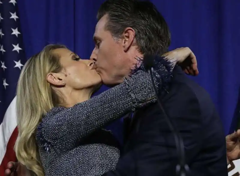 gavin e jennifer siebel newsom   6