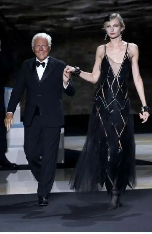 giorgio armani - sfilata a venezia 