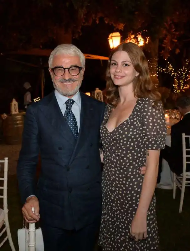 giuseppe mazzei con la figlia sofia  foto di bacco