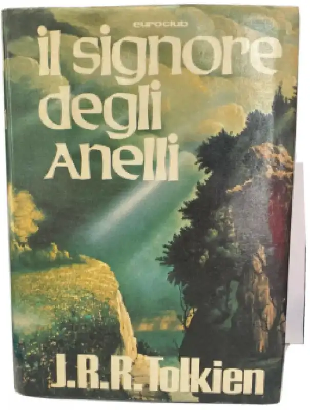 IL SIGNORE DEGLI ANELLI LIBRO COVER