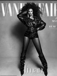 iman sulla copertina di vanity fair