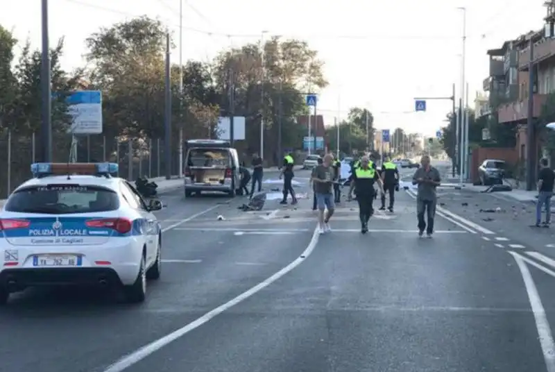 incidente auto a cagliari 3