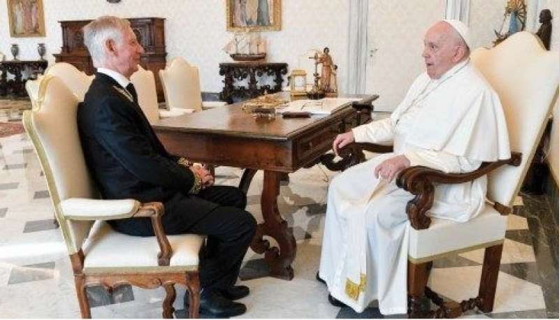 Ivan Soltanovsky e Papa Francesco