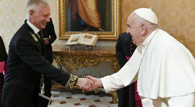 Ivan Soltanovsky e Papa Francesco 