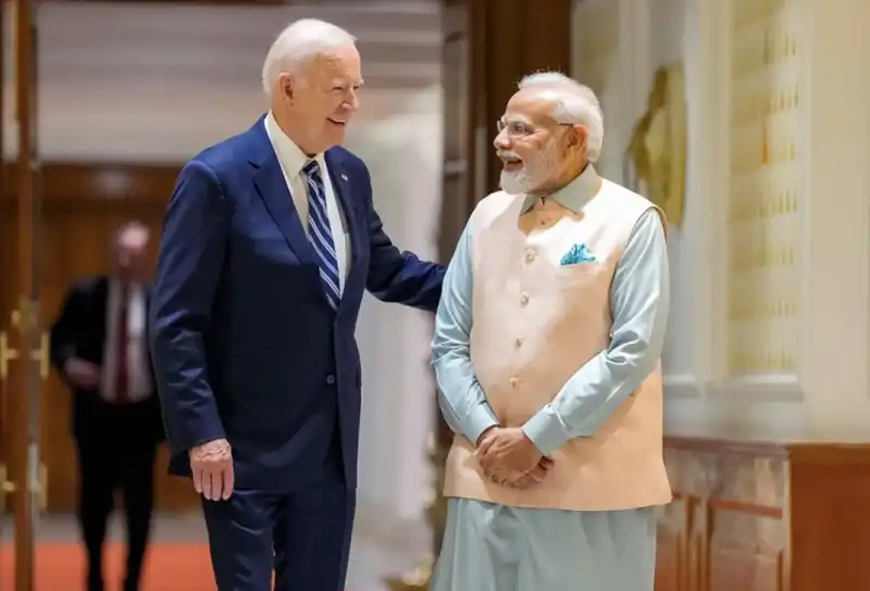 joe biden e narendra modi al g20 di new delhi