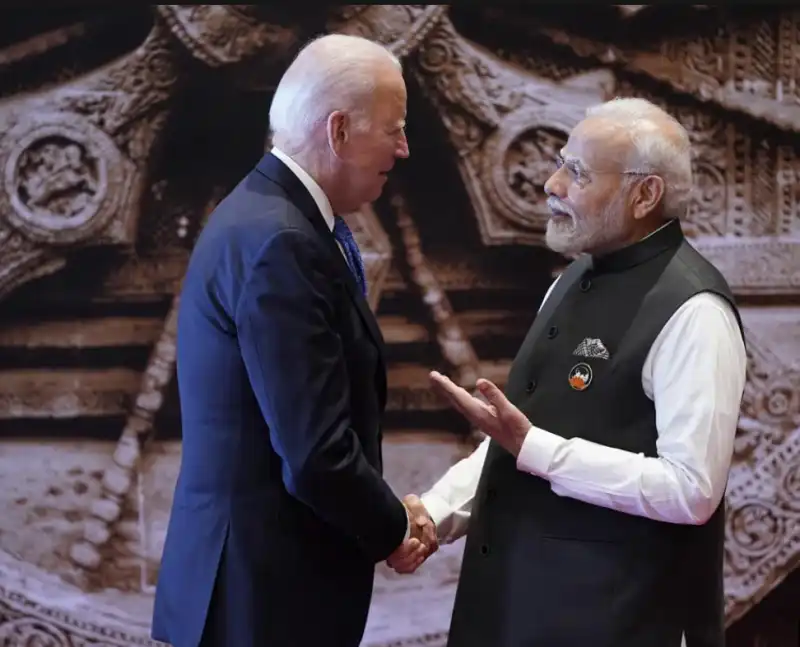 joe biden e narendra modi al g20 di new delhi 