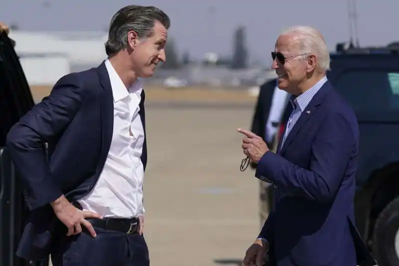 JOE BIDEN GAVIN NEWSOM 