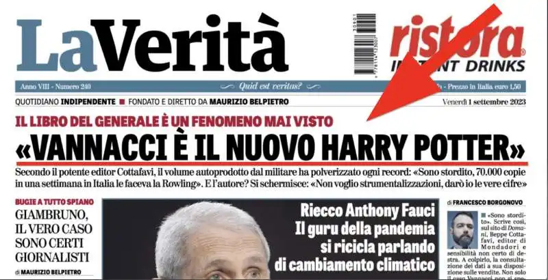 la verita, harry potter vannacci