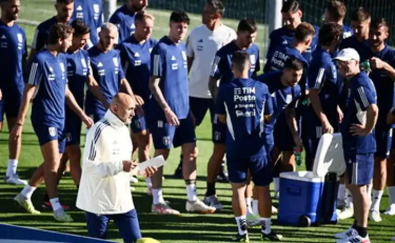 luciano spalletti con la nazionale italiana 5