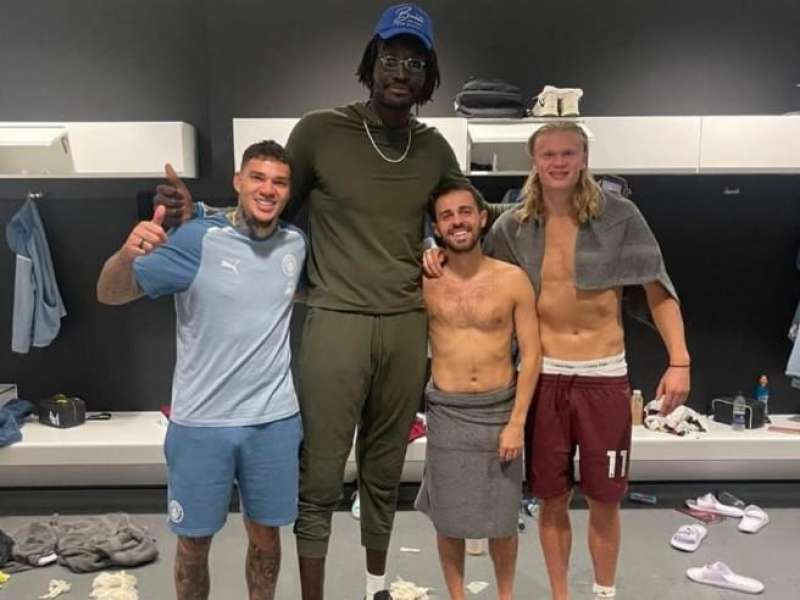 mamadou ndiaye ederson erling haaland bernardo silva