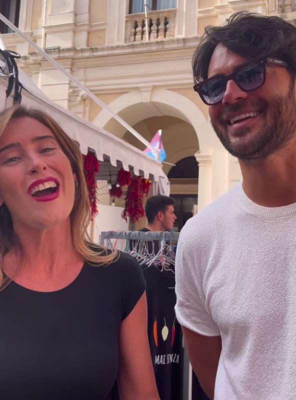 maria elena boschi e giulio berruti alla fiera del peperoncino di rieti 7