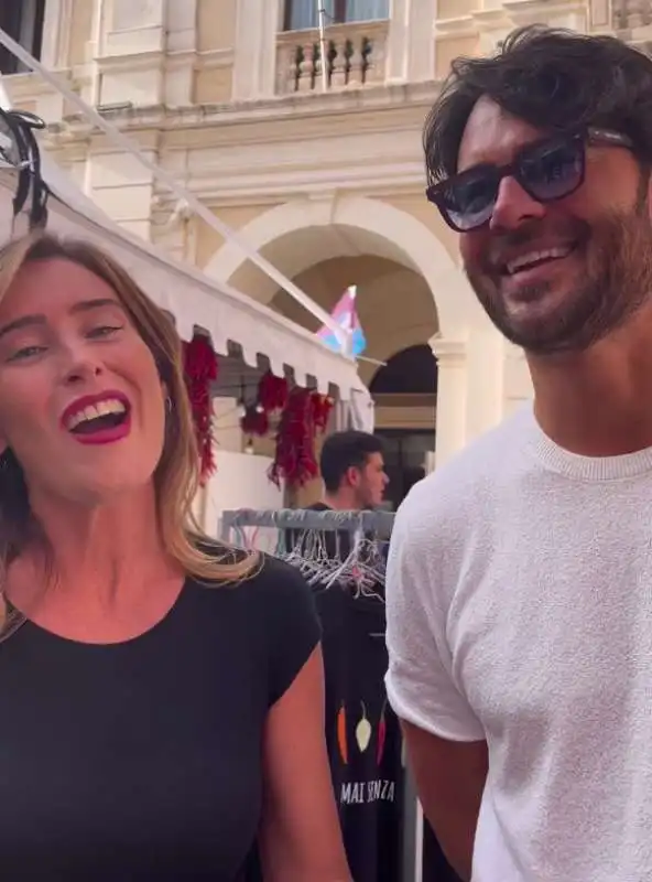 maria elena boschi e giulio berruti alla fiera del peperoncino di rieti 7