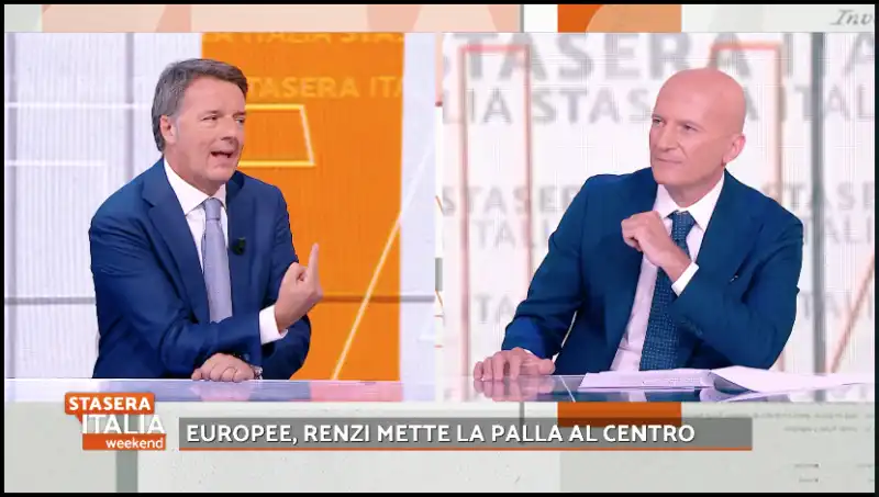 matteo renzi augusto minzolini stasera italia