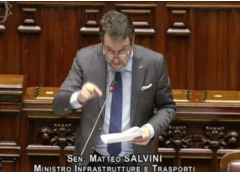 matteo salvini - question time alla camera