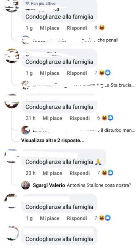 messaggi di cordoglio per matteo messina denaro 1