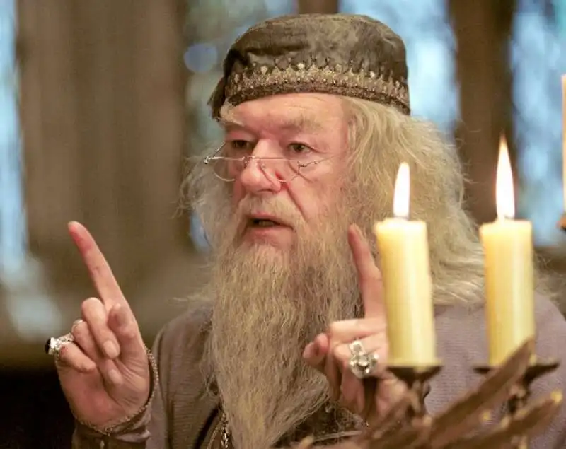 michael gambon nei panni di albus silente 1