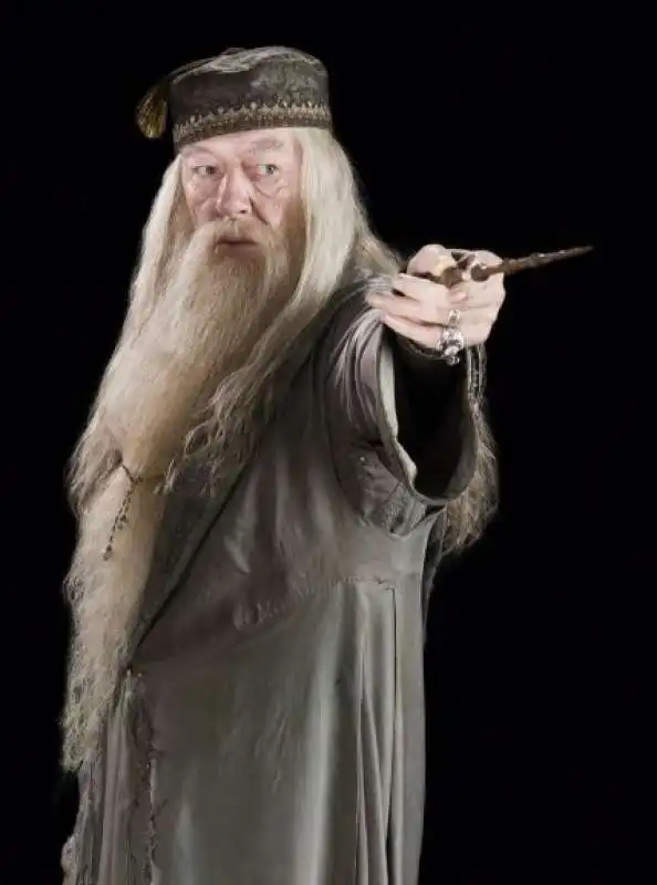 michael gambon nei panni di albus silente