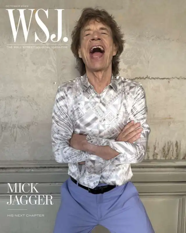 mick jagger sul wall street journal  