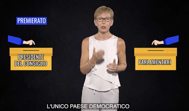 milena gabanelli e le differenze tra premierato e semipresidenzialismo 2