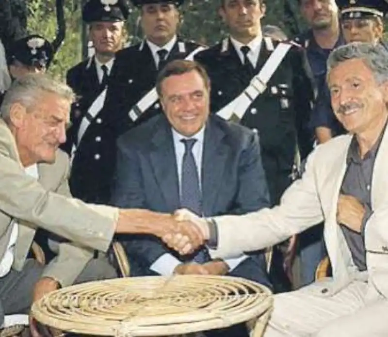 mino martinazzoli e massimo d alema